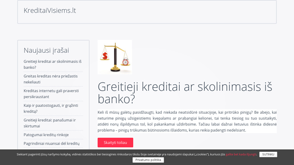 Kreditai internetu 