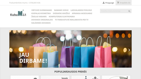 Internetinė parduotuvė kubum