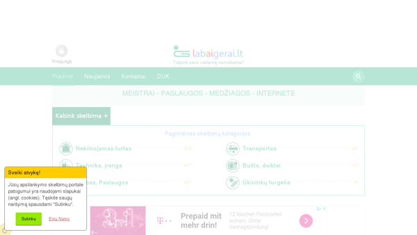 Labai Gerai - nemokami darbo skelbimai internete