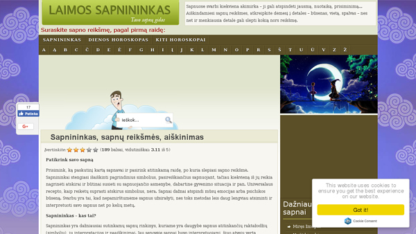 Laimos sapnininkas