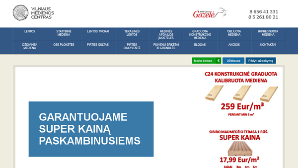 Lentos Kainos | Lentos.net