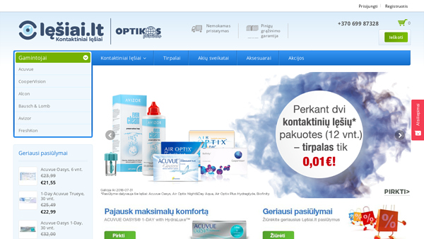 Kontaktiniai lęšiai