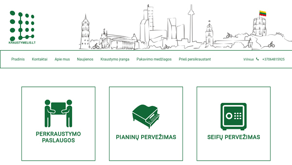 Perkraustymo ir transporto paslaugos, Liauksmina