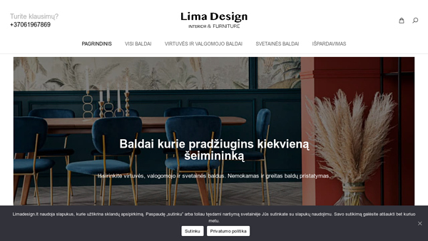 Limadesign.lt - baldai internetu