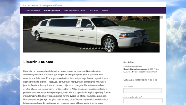 PIGI LIMUZINU NUOMA, 860522502