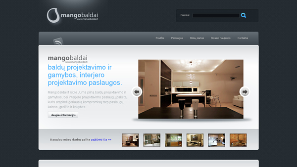 Mangobaldai.lt - baldų projektavimo ir gamybos, interjero projektavimo paslaugos