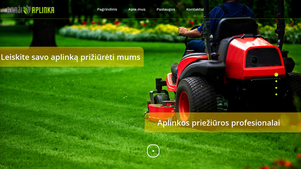Gerbūvio įrengimas ir jo priežiūra