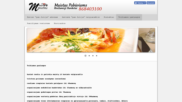 išvažiuojamieji pobūviai, maitinimas, maisto pristatymas