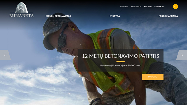 Cementinių grindų įrengimas