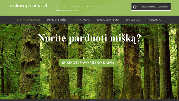 Miškų supirkimas