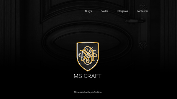MS Craft - Medžio masyvo baldai ir medinės durys