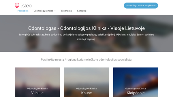 Mūsų Odontologas