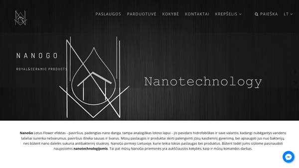  Nanotechnologijos ilgalaikė apsauga namuose