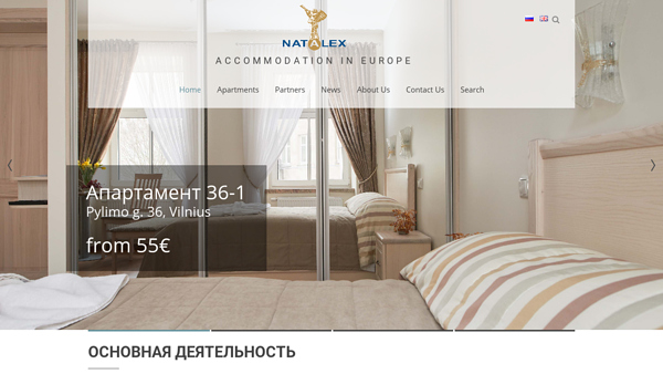 Best apartments in Vilnius, Riga, Minsk, Sankt Petersburg 