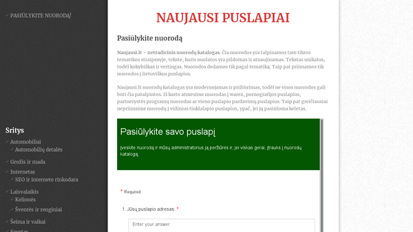 Netradicinis nuorodų katalogas