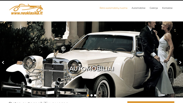 Retro automobilių nuoma