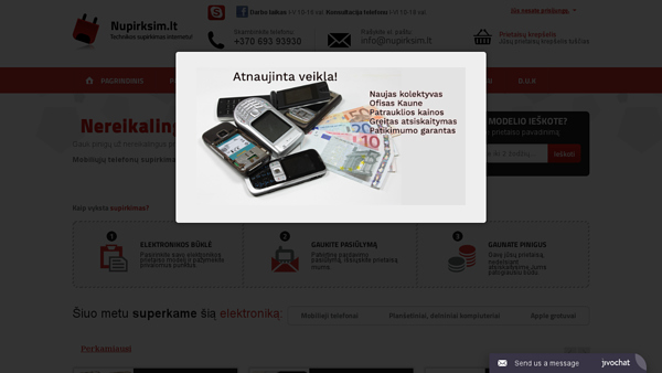 Nupirksim.lt +Mobiliuju telefonu supirkimas internetu 