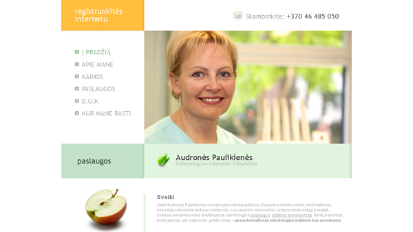 Odontologijos klinika Klaipėdoje