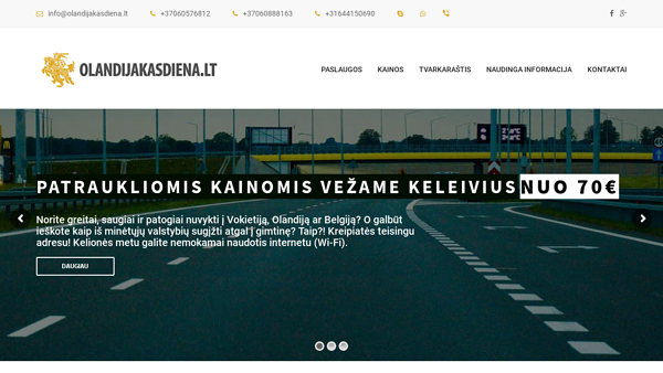 Keleivių vežimas į Vokietiją