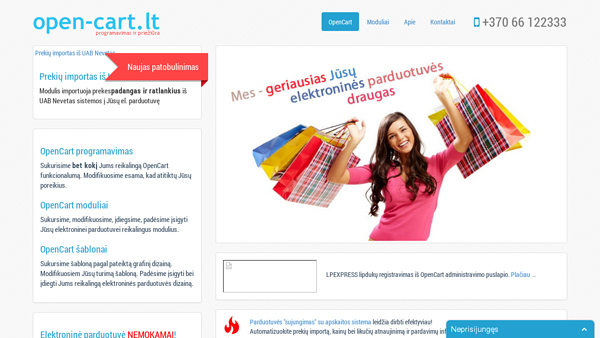 OpenCart programavimas ir temų kūrimas