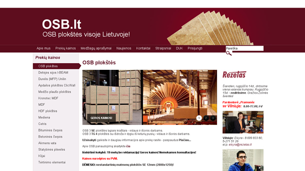 OSB plokstes