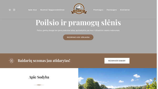 Kaimo turizmo sodyba "Pakalnė"