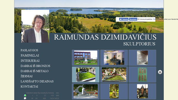 Paminklų, antkapių kūrimas ir gamyba