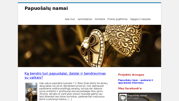 Papuošalų Namai
