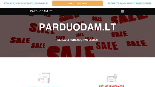 Parduodam.lt - buitinė technika ir elektronika internetu