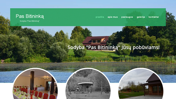 Sodyba „Pas Bitininką“ – nuoma pobūviams, poilsiui, šventėms