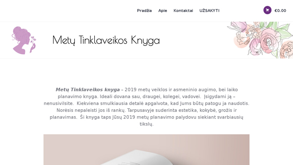 Metų Tinklaveikos Knyga - Darbo knyga kalendorius moterims