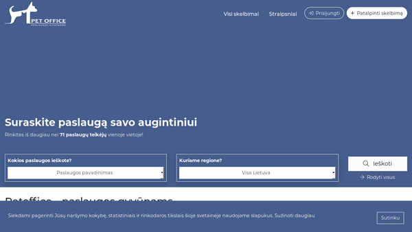 Paslaugos gyvūnams