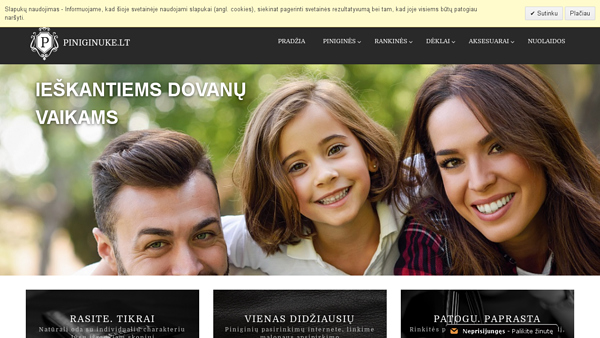Pinigines, rankines, deklai internetu