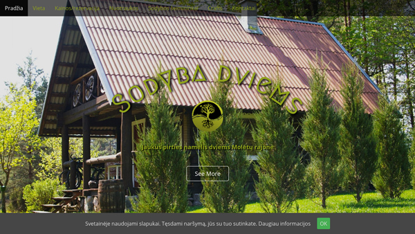 Sodyba dviems Molėtų rajone