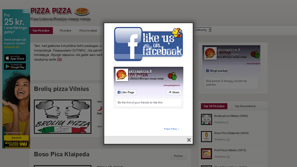 Lietuvos picerijų katalogas, atsiliepimai