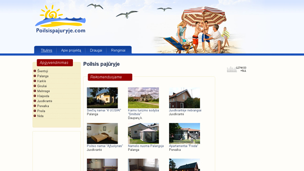 Poilsis pajūryje