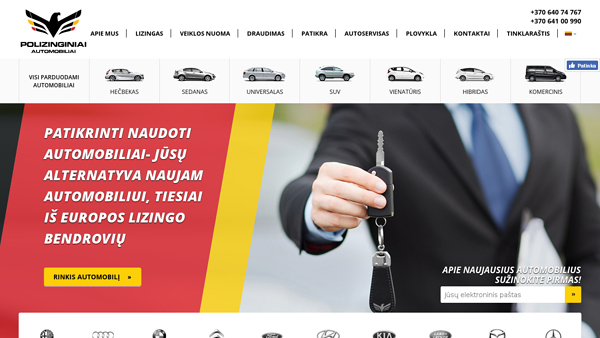 Polizinginiai.lt - prekyba patikrintais automobiliais po lizingo
