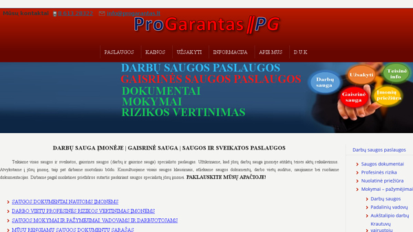 MB "Progarantas" darbų saugos įmonė