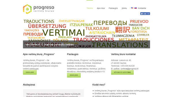 Vertimų biuras MB Progreso 