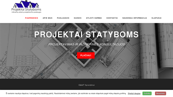 Projektai statyboms