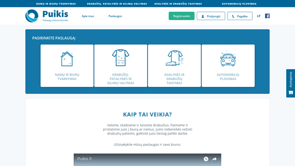 Puikis.lt | Namų ir rūbų valymas