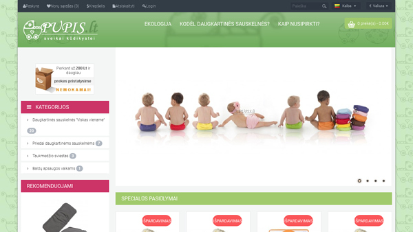 www.pupis.lt – Sveikai kūdikystei