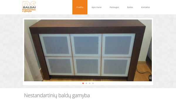 Baldai, virtuvės