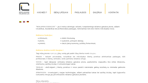 Reklamos injekcija