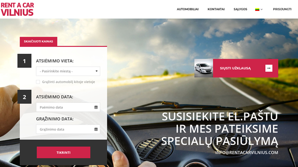 Automobilių nuoma