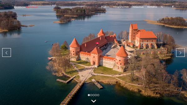 Profesionalus filmavimas su dronu SamsonArtis