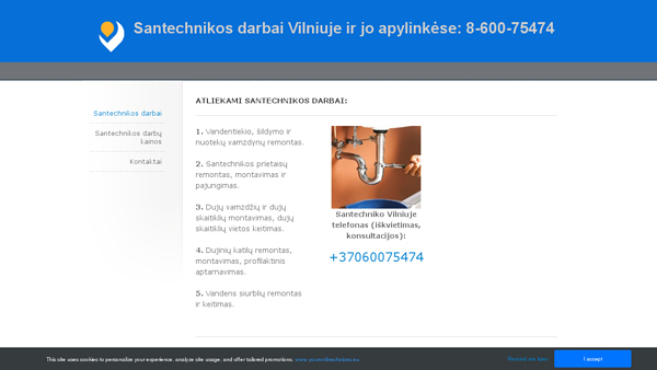 Santechnikos darbai