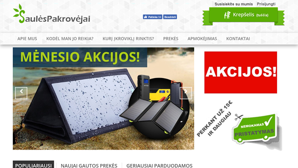 Saulės pakrovėjai