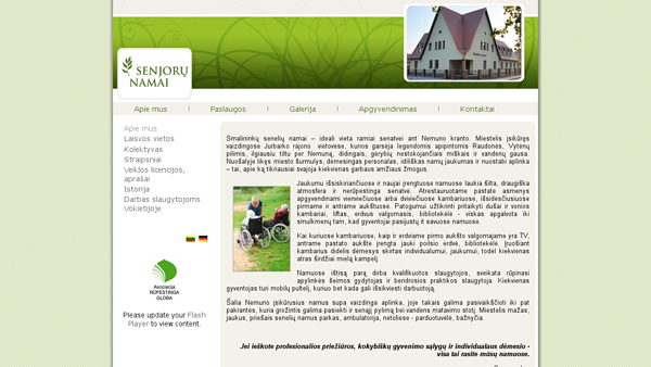 Senjorų - Senelių namai
