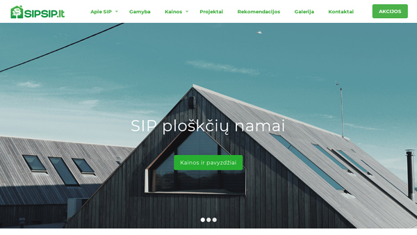 SIPSIP.LT- SIP skydiniai ir moduliniai namai 